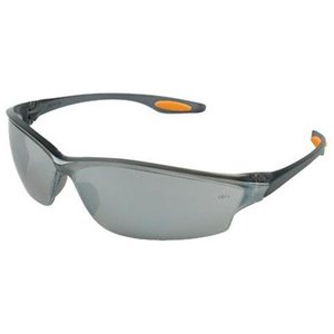 Blue Frame Safety Spectacles - Orange Tips