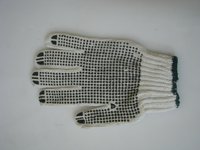 Single Side Cotton Dotted Gloves