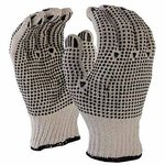 Double Side Cotton Dotted Gloves 