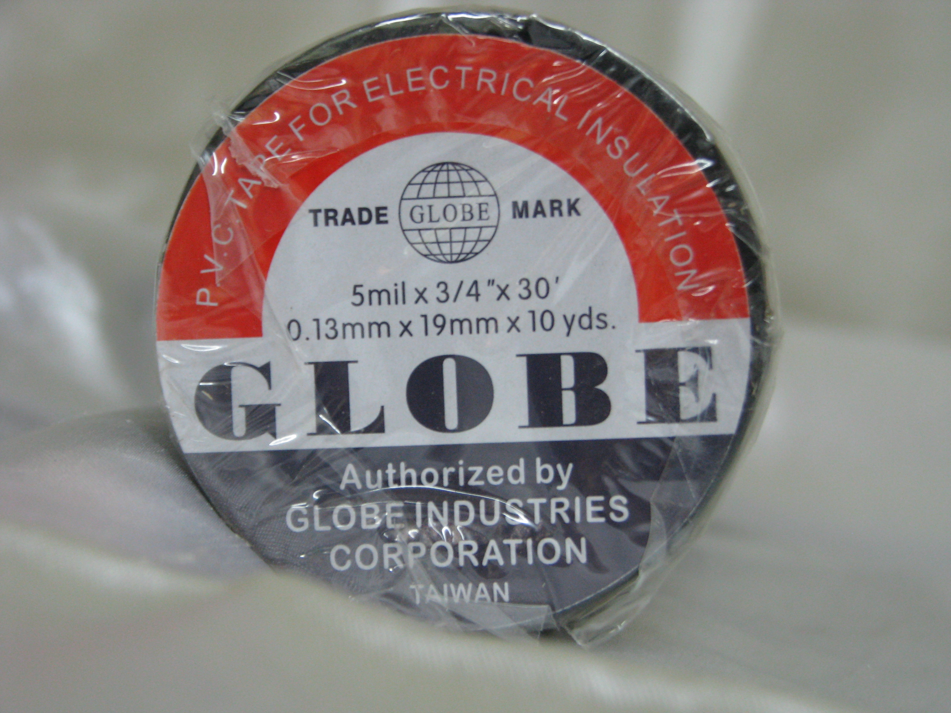 Globe Insulation Tape 3/4" Devsons Industries Ltd Safety & Tools