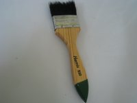 Green Tipped Paint Brush