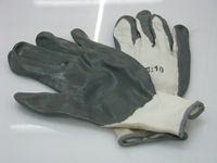 PVC Dipped Grey Cotton Gloves