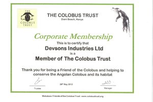 Certificate of Corporate Membership